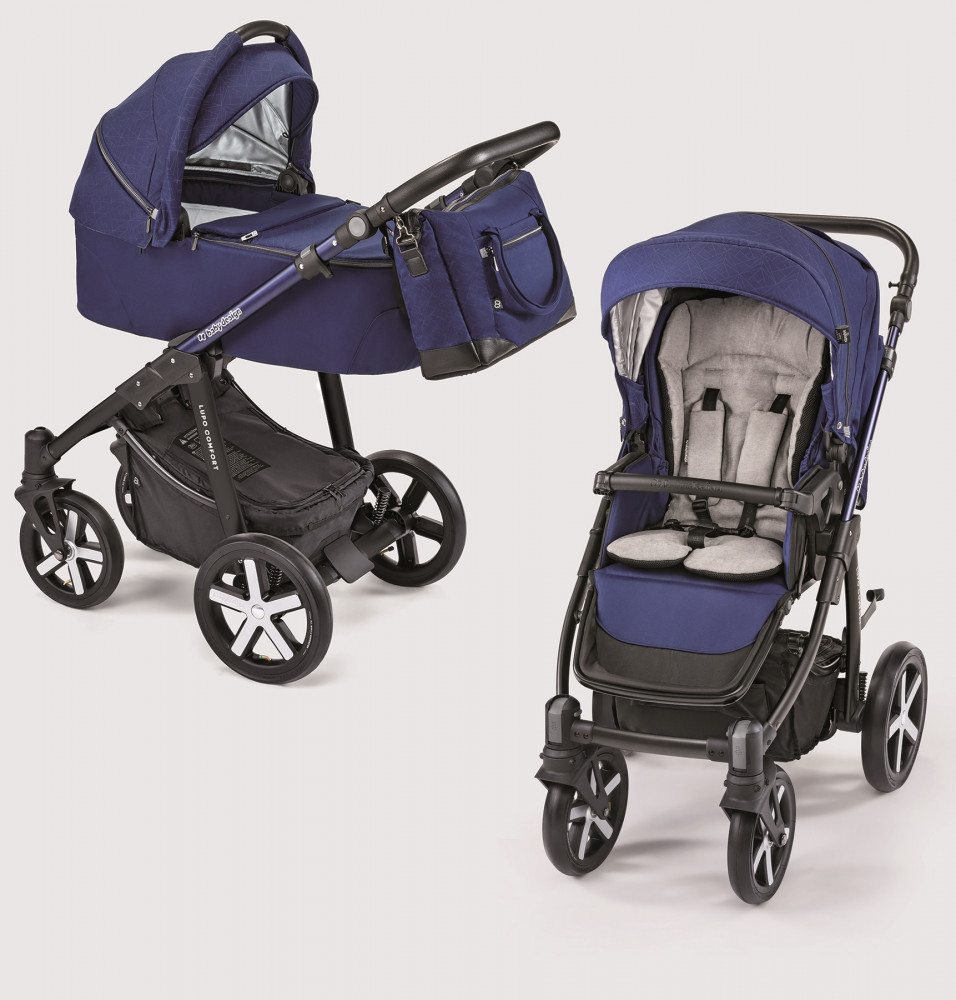 babashop.hu - Baby Design Lupo Comfort Limited multifunkciós babakocsi - 13 Navy Blue 2019