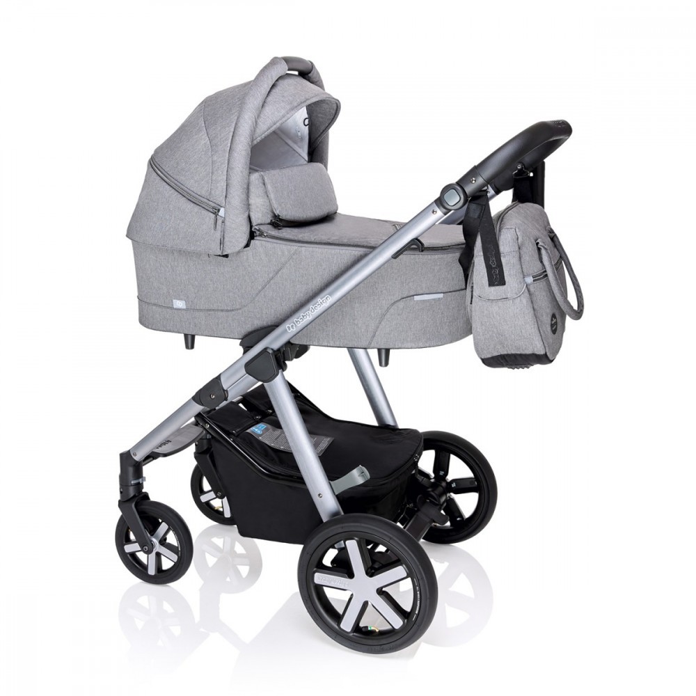 babashop.hu - Baby Design Husky multifunkciós babakocsi + Winter Pack - 27 Light Gray 2020