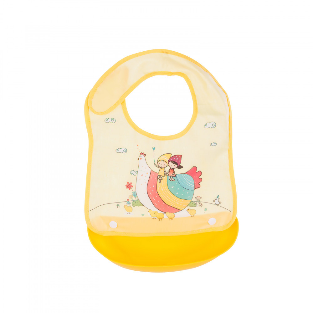 babashop.hu - Chipolino Happy Meal előke - sárga