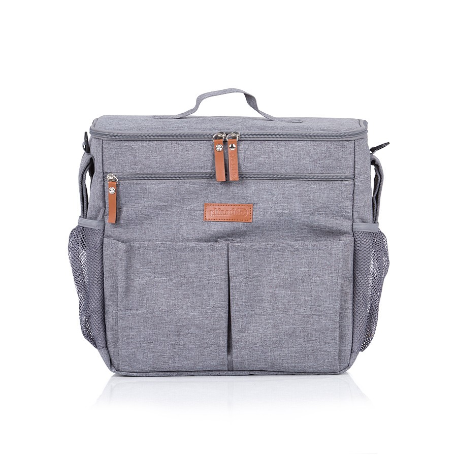 babashop.hu - Chipolino Thermo babakocsira rögzíthető hátizsák - Graphite 2020