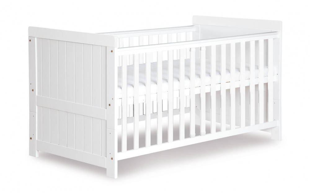babashop.hu - Klups Classic kiságy 70x140 - fehér