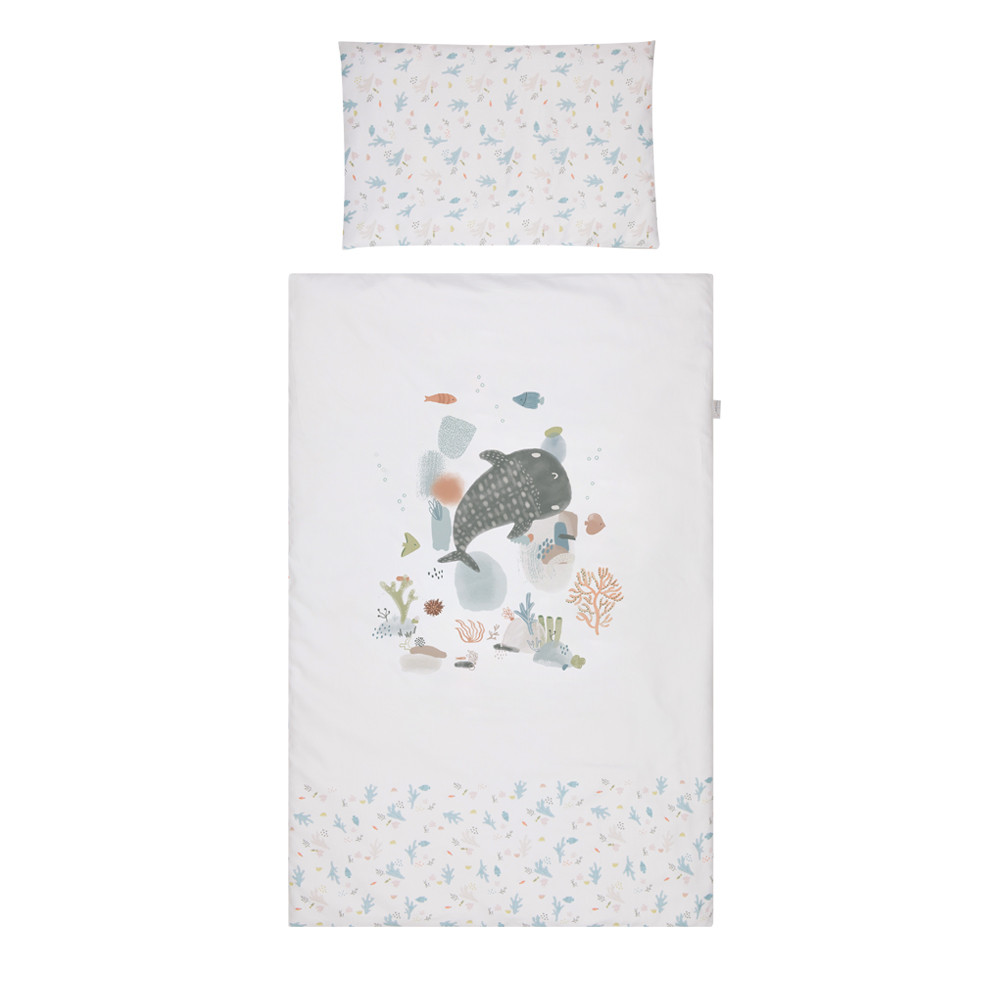 babashop.hu - Albero Mio Eco & Love 4 részes ágynemű - E001 Ocean