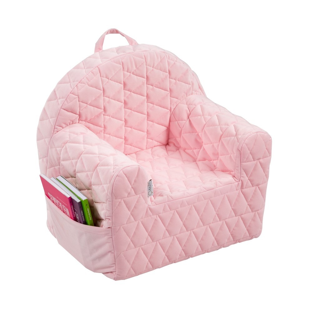 babashop.hu - Albero Mio Velvet Kids babafotel - V101 Pink