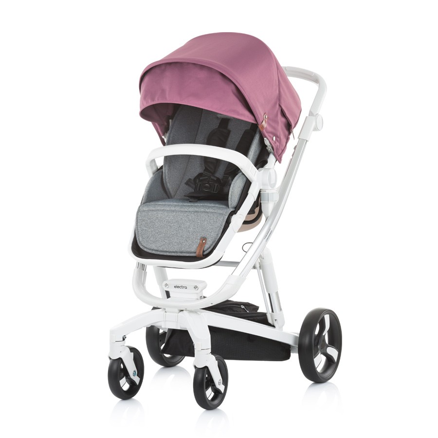 babashop.hu - Chipolino Electra babakocsi + mózes + autóshordozó 0-13kg - Amethyst 2019