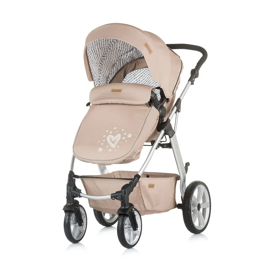babashop.hu - Chipolino Fama babakocsi mózessé alakítható sport résszel - Caramel 2019