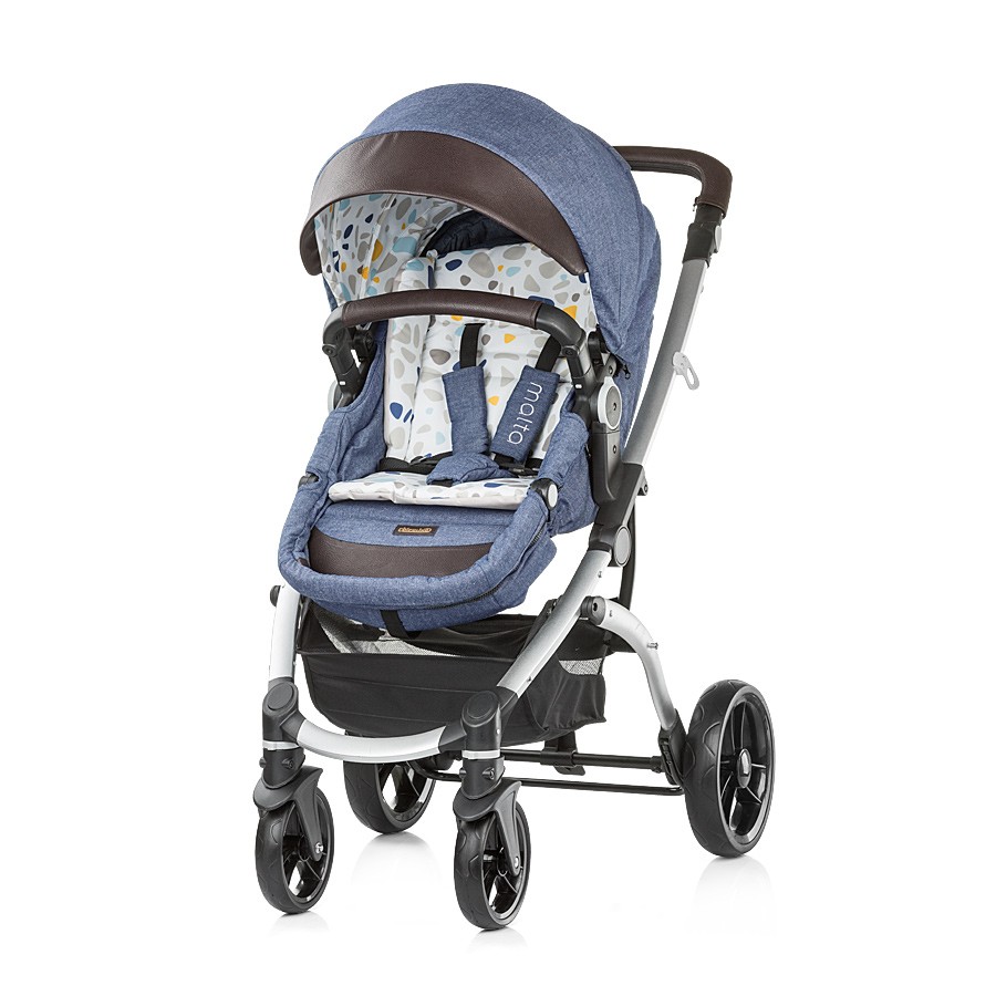 babashop.hu - Chipolino Malta babakocsi mózessé alakítható sport résszel - Indigo Jeans 2018 Kifutó!