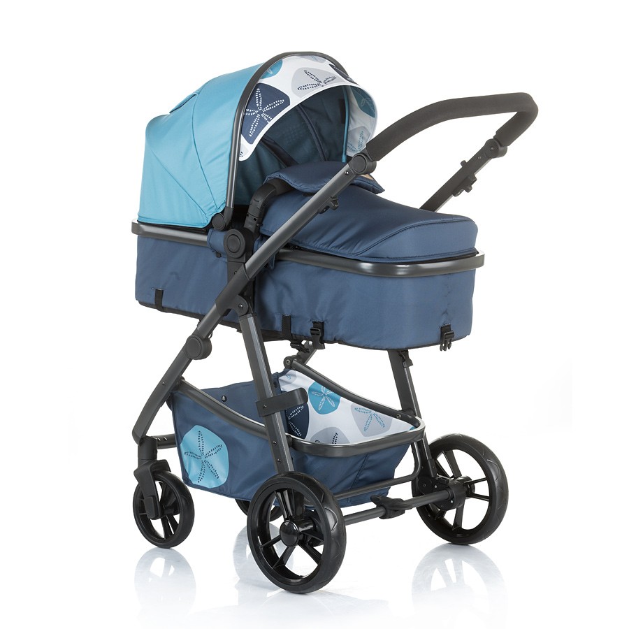 babashop.hu - Chipolino Milo babakocsi mózessé alakítható sport résszel - Marine Blue 2019