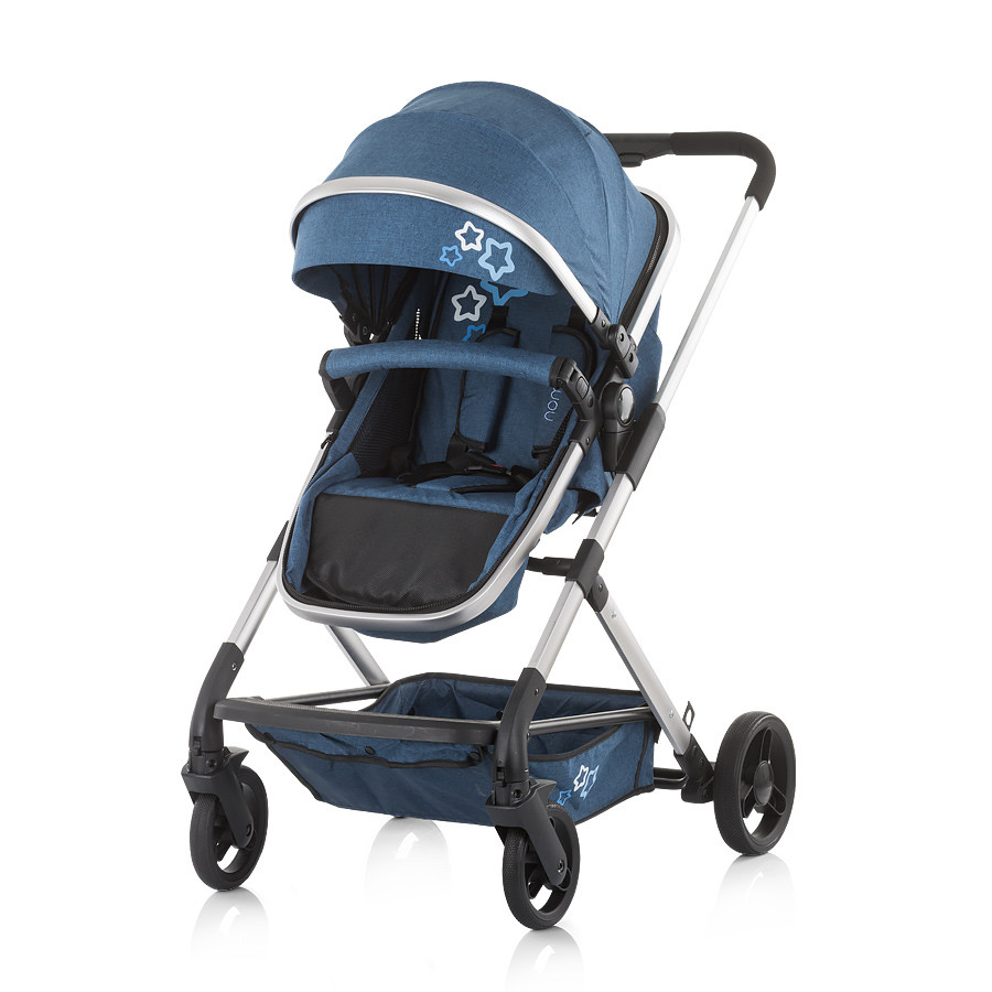 babashop.hu - Chipolino Noma babakocsi mózessé alakítható sport résszel - Blue Indigo 2019