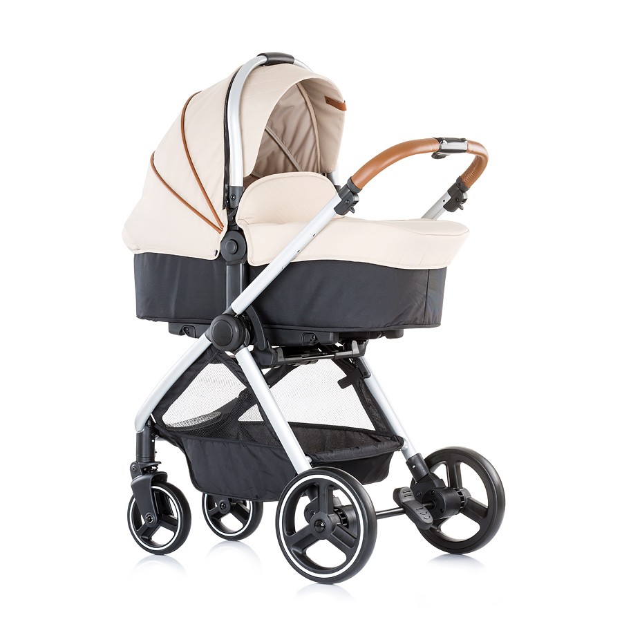 babashop.hu - Chipolino Prema babakocsi + autóshordozó 0-13kg - Caramel 2019