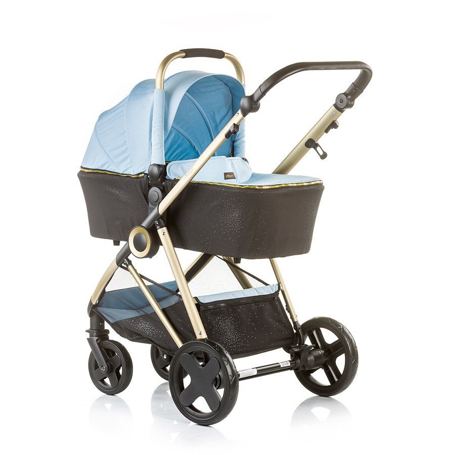 babashop.hu - Chipolino Sensi 2in1 multifunkciós babakocsi - Blue Mist 2018 !! Kifutó !!