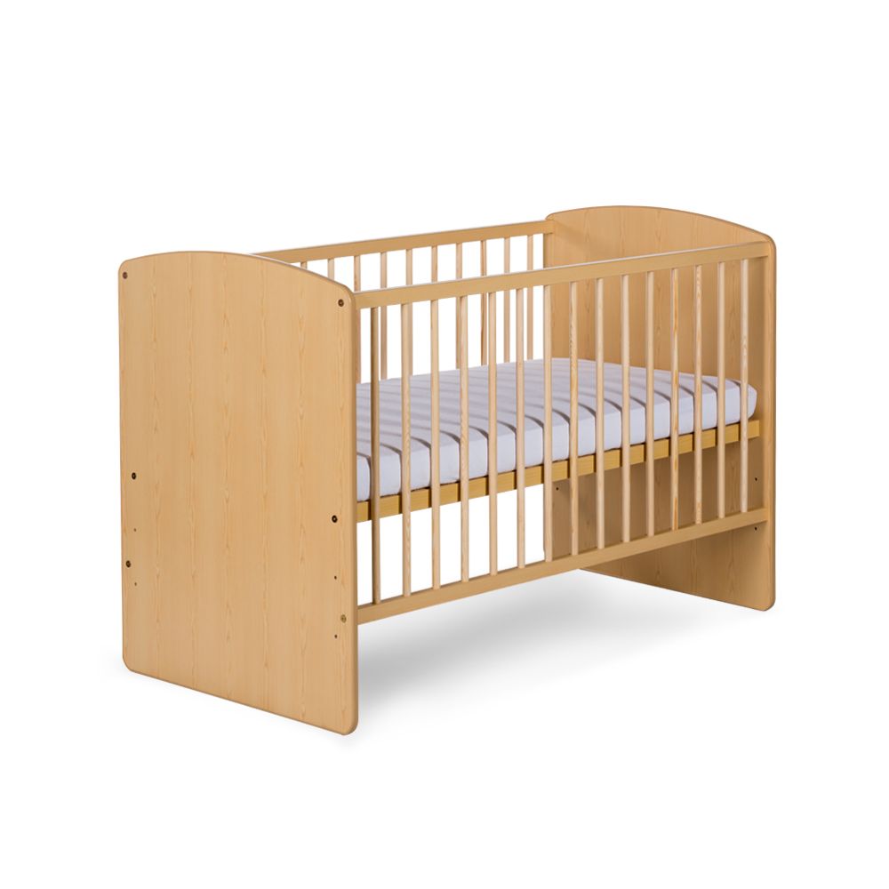 babashop.hu - Klups Karolina II kiságy 60x120 - Sosna/fenyő