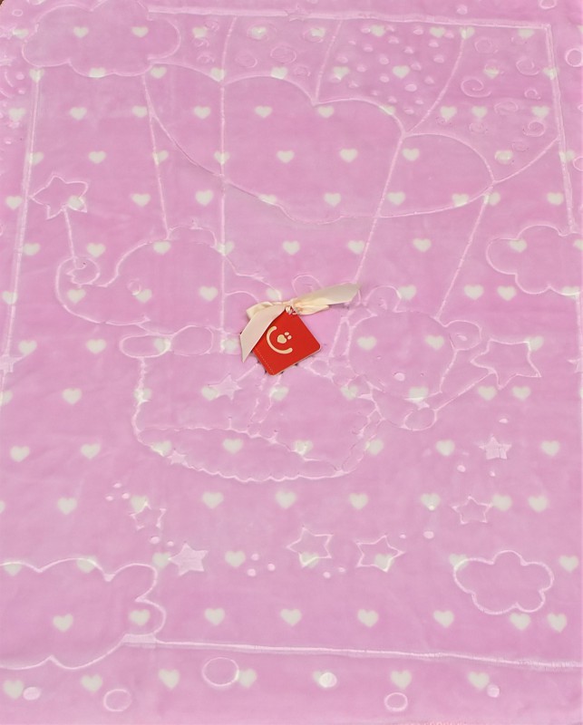 babashop.hu - Bobobaby szuperpuha bársony takaró 80x110cm - pink