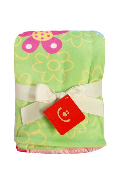 babashop.hu - Bobobaby dupla rétegű bársony takaró 75x100cm - bagoly