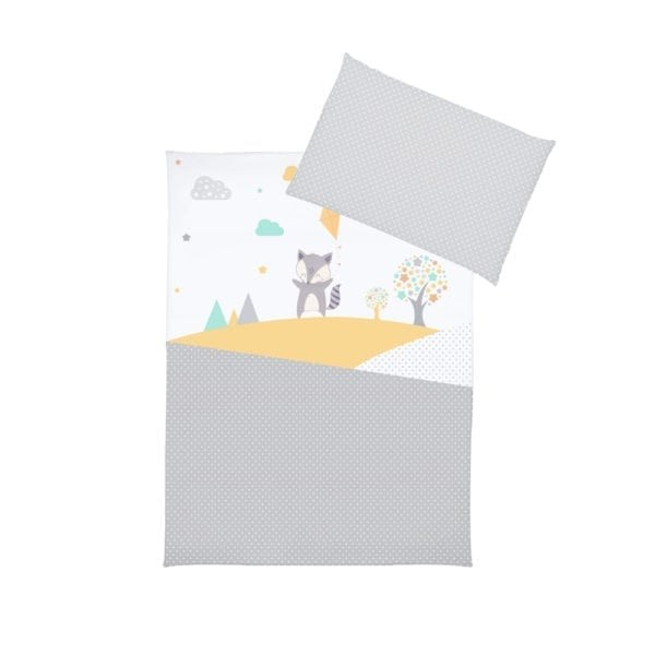 babashop.hu - Albero Mio dupla rétegű takaró + párna - H240 Raccoon with a Kite