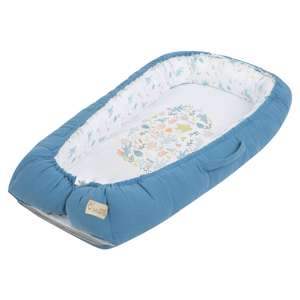 babashop.hu - Albero Mio Eco & Love babafészek - E001 Ocean