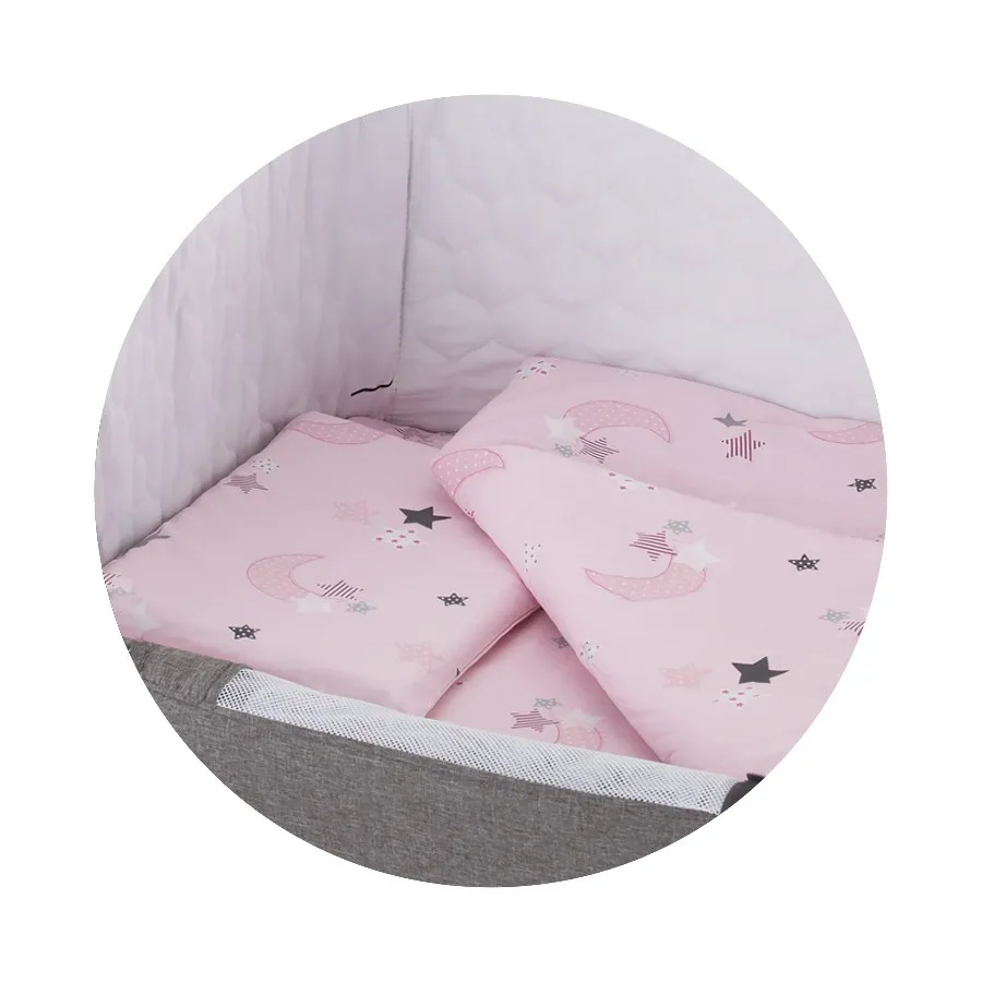 babashop.hu - Chipolino ágynemű Close To Me kiságyhoz - Pink 2018