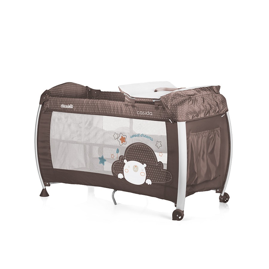 babashop.hu - Chipolino Casida multifunkciós utazóágy - Brown Bear 2016