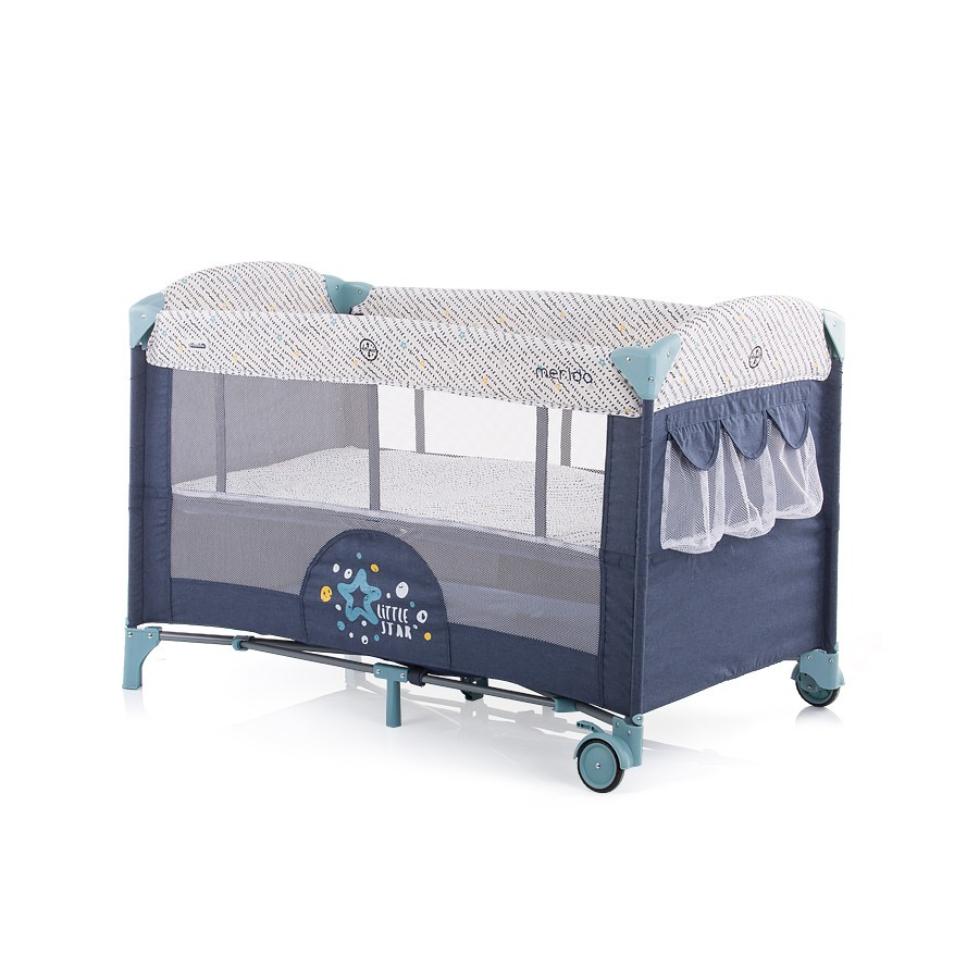 babashop.hu - Chipolino Merida multifunkciós utazóágy - Marine Blue 2019