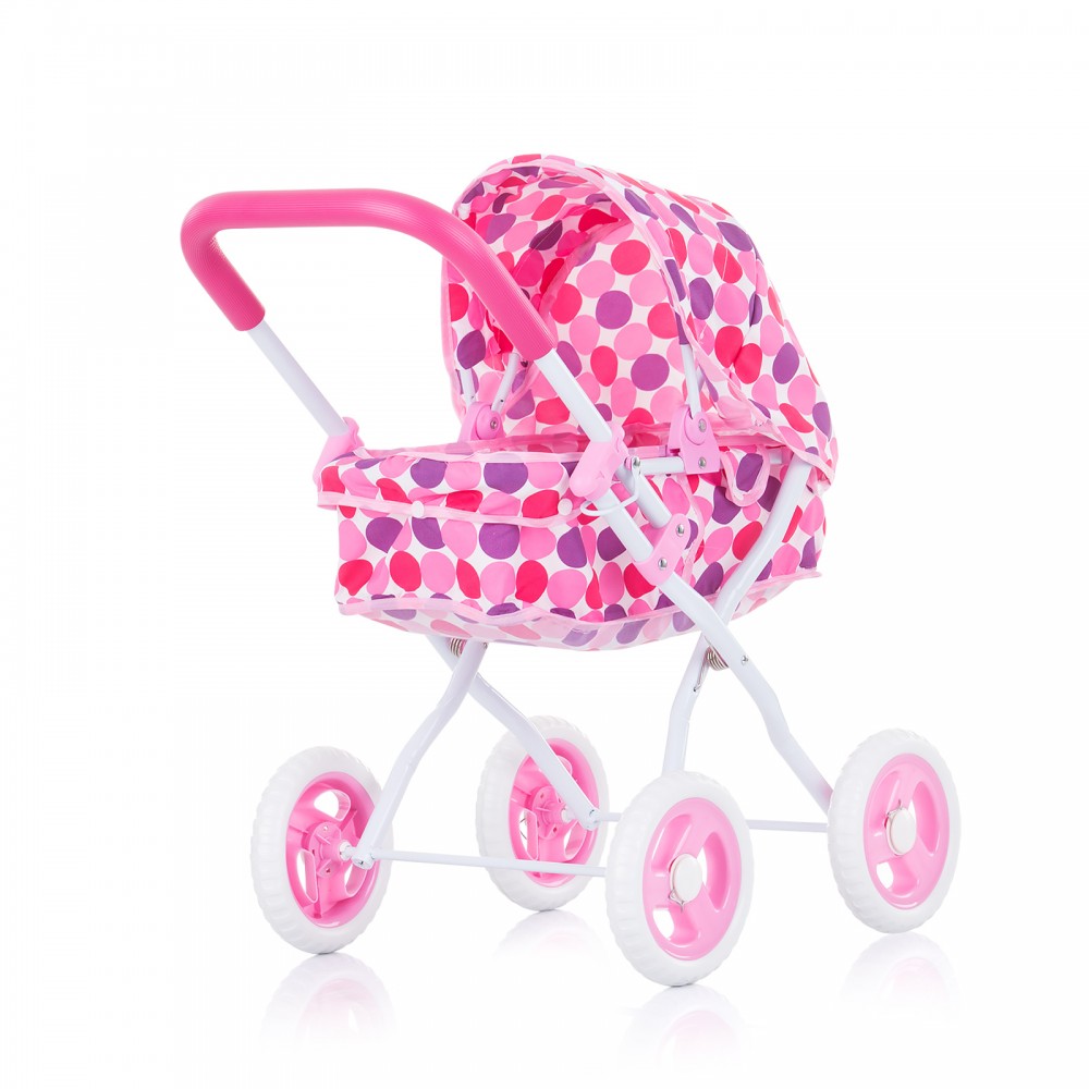 babashop.hu - Chipolino Lora játék babakocsi - Pink 2020