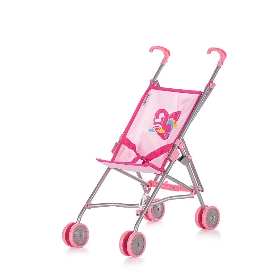 babashop.hu - Chipolino 'Sima' játék babakocsi - Pony Pink