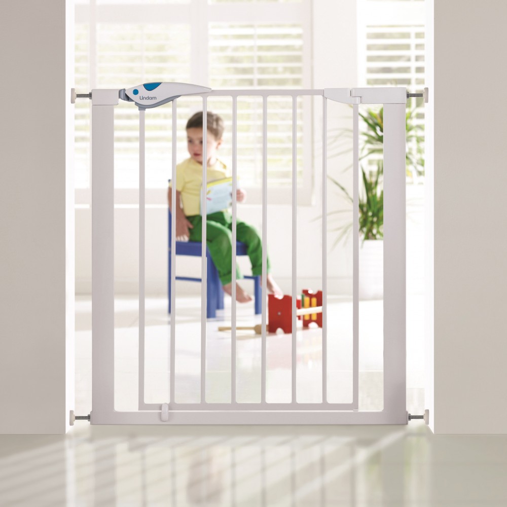 babashop.hu - Lindam Easy Fit Plus Deluxe biztonsági ajtórács