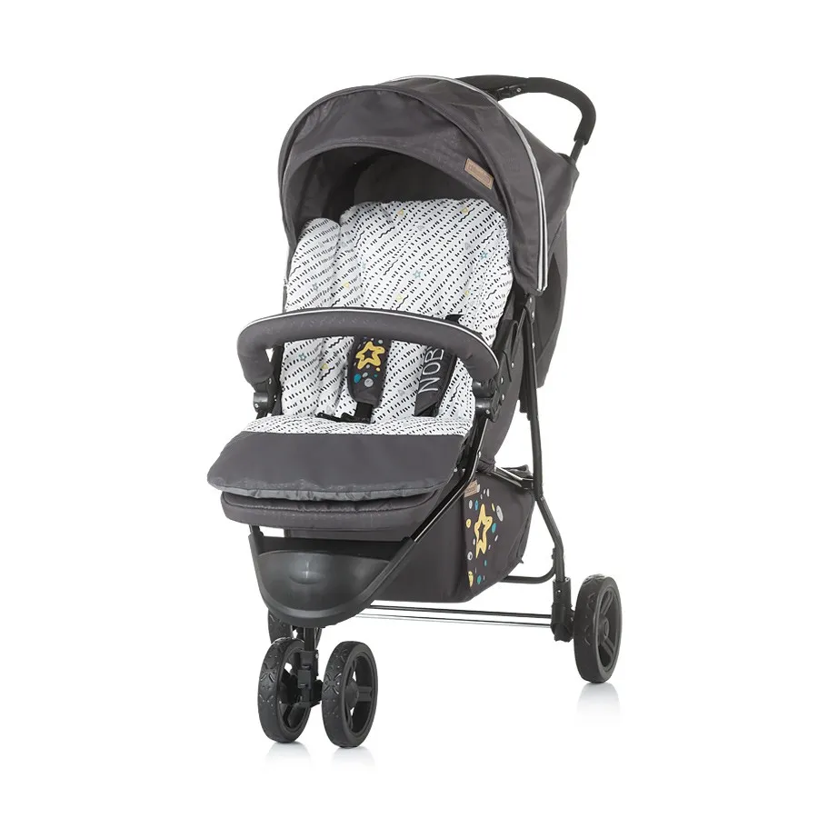 babashop.hu - Chipolino Noby sport babakocsi - Granite Grey 2019 !! Kifutó !!