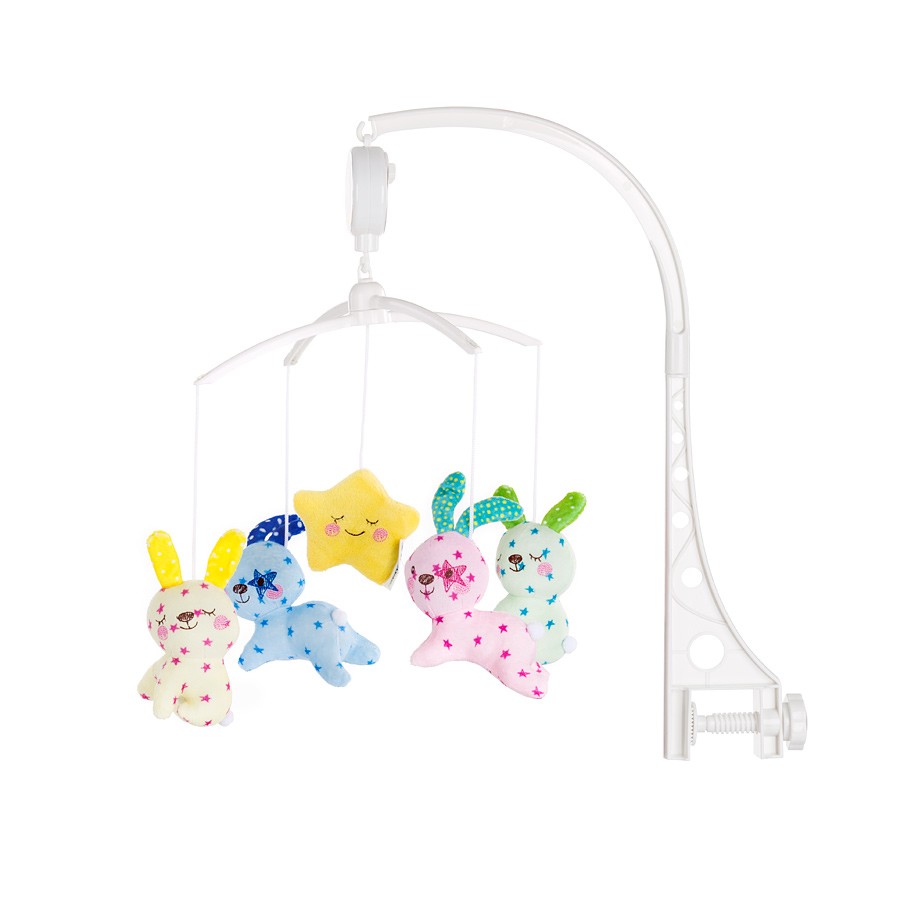 babashop.hu - Chipolino zenélő forgó - Baby Bunnies 2018