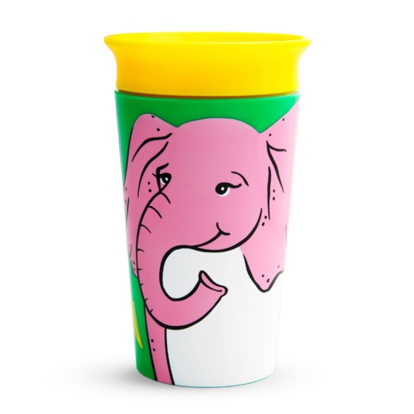babashop.hu - Munchkin Miracle 360 itatópohár 266ml - Wild Love Asst
