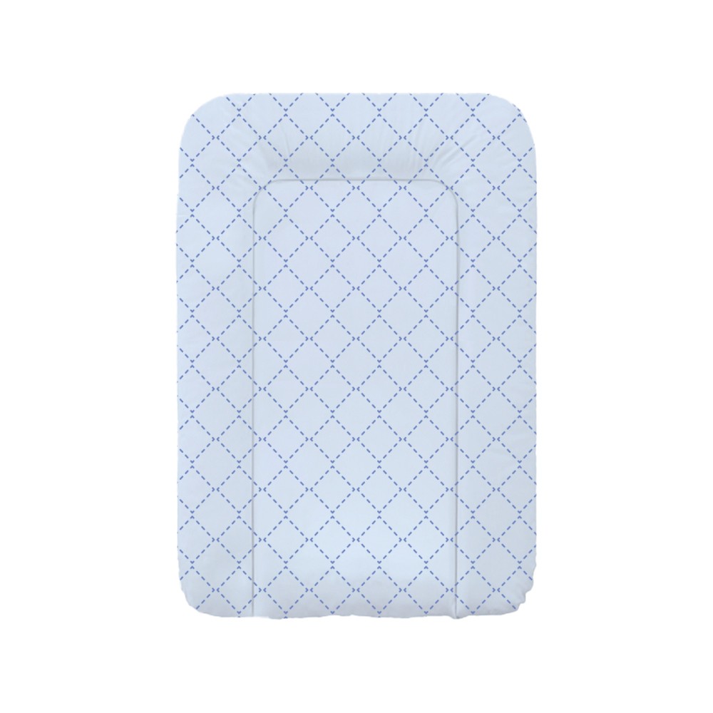 babashop.hu - Albero Mio puha pelenkázó lap 70cm - 104 Kék rácsos (nem peremes)