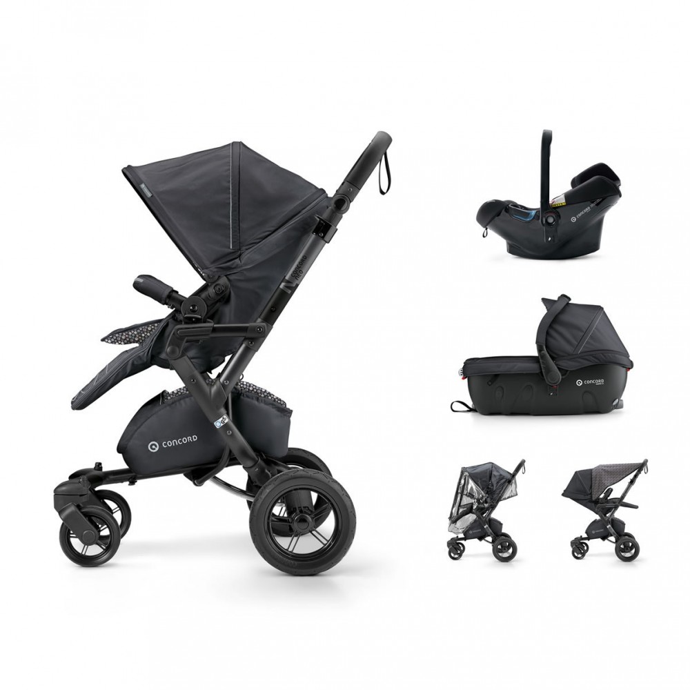 babashop.hu - Concord Neo Travel-Set multifunkciós babakocsi - Cosmic Black