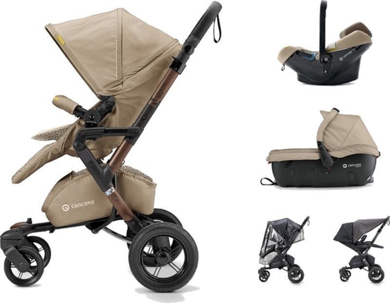 babashop.hu - Concord Neo Travel-Set multifunkciós babakocsi - Powder Beige
