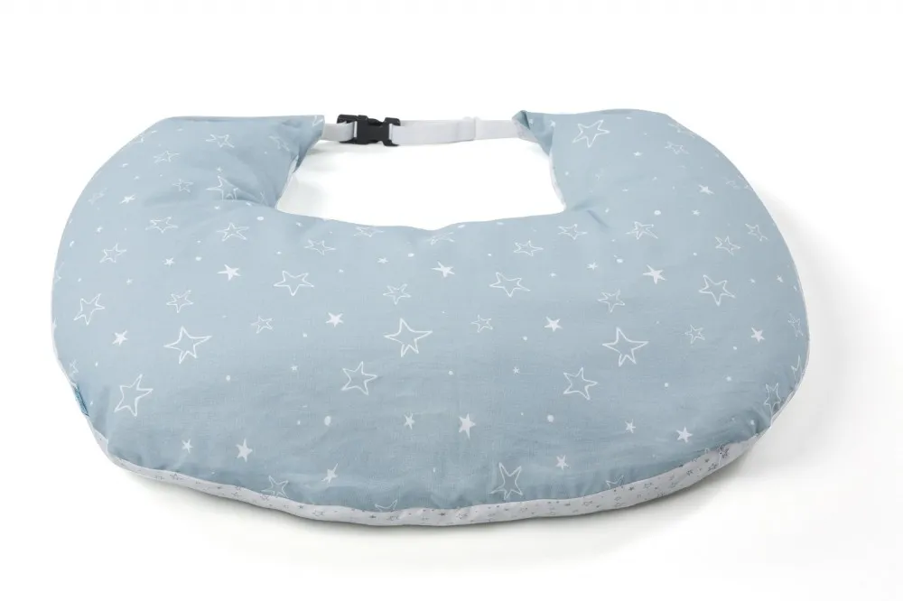 babashop.hu - Nuvita huzat FeedFriend szoptatós párnához - szürke csillagok - 5301