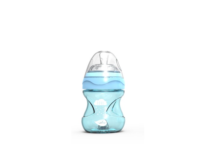 babashop.hu - Nuvita Mimic® Cool! cumisüveg 150ml - világos kék - 6012