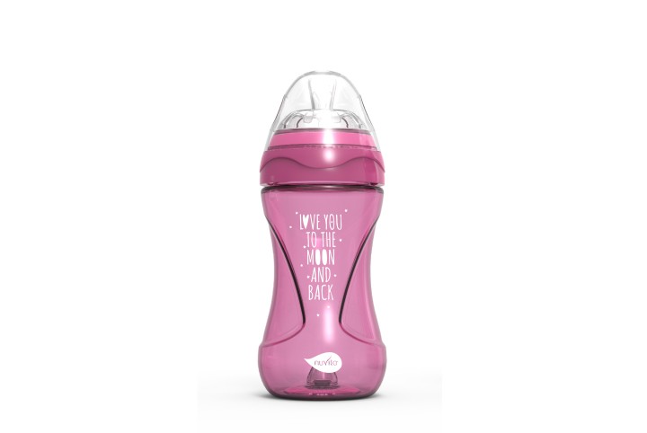 babashop.hu - Nuvita Mimic® Cool! cumisüveg 250ml - mályva - 6032
