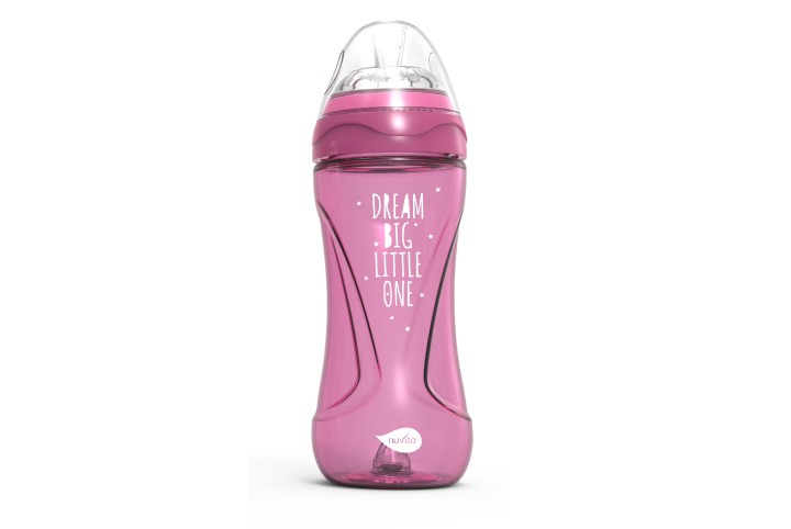 babashop.hu - Nuvita Mimic® Cool! cumisüveg 330ml - mályva - 6052