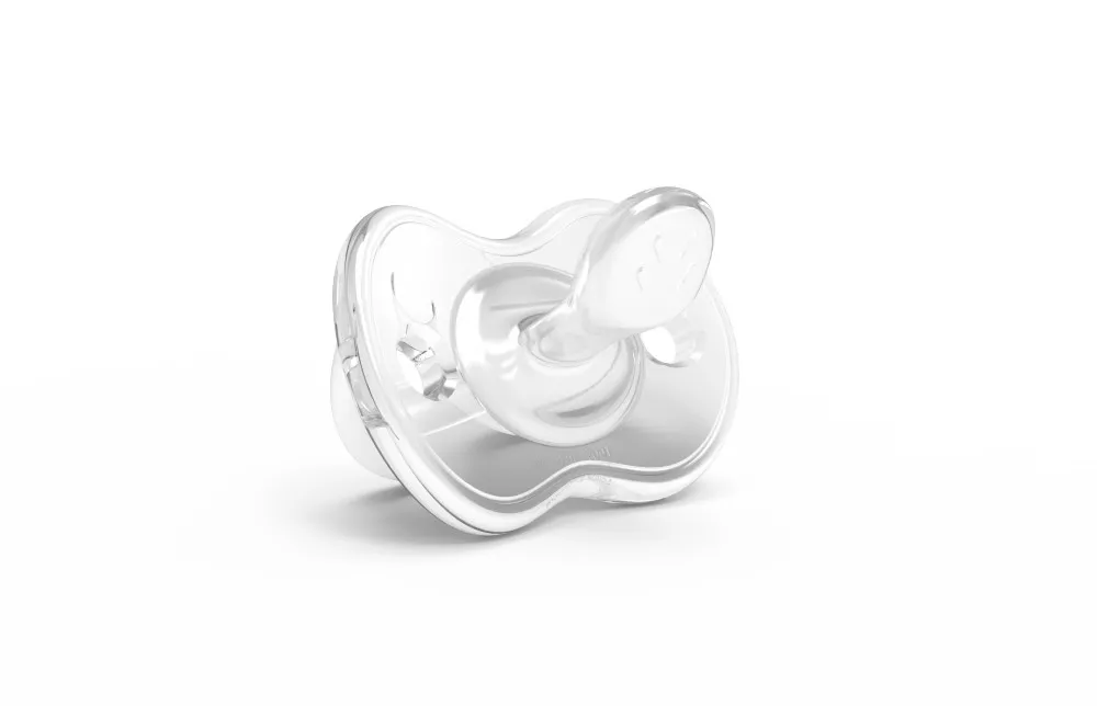 babashop.hu - Nuvita Orthosoft Light fogszabályzós cumi 0hó+ - színtelen - 7051