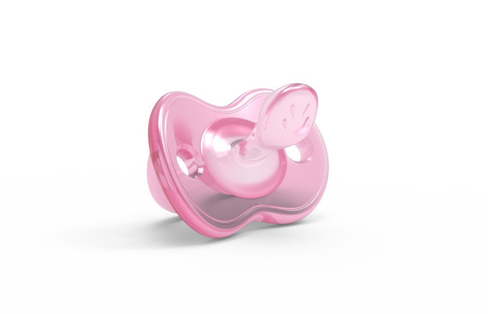 babashop.hu - Nuvita Orthosoft Light fogszabályzós cumi 0hó+ - pink - 7051