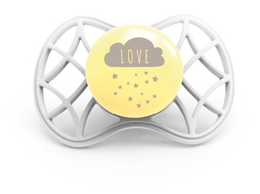 babashop.hu - Nuvita Air.55 Cool! cumi védőkupakkal 6hó+ - Sugar Cookie - 7085