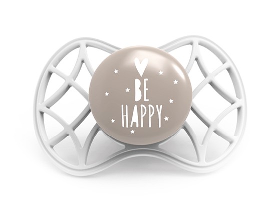 babashop.hu - Nuvita Air.55 Cool! fogszabályzós cumi védőkupakkal 6hó+ - Pearl Grey - 7084