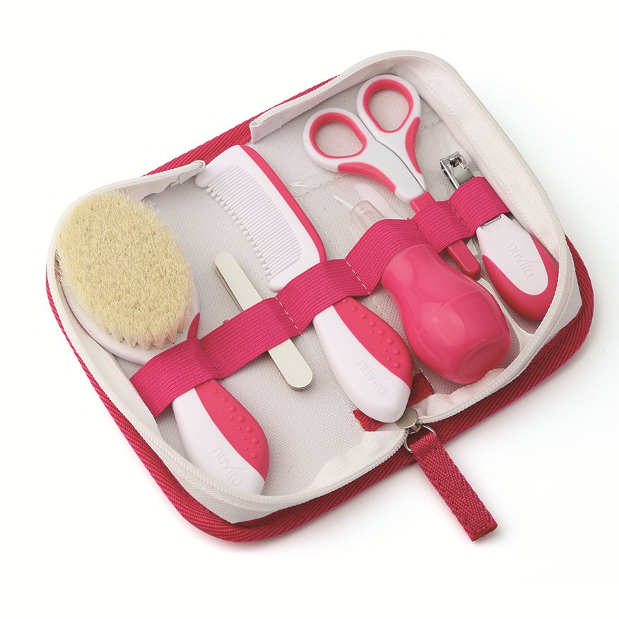 babashop.hu - Nuvita babaápolási szett - Pink - 1136