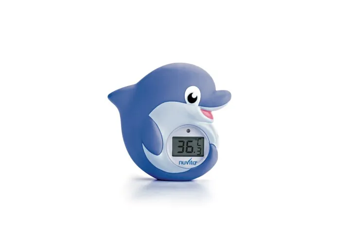 babashop.hu - Nuvita digitális szoba és vízhőmérő - delfin - 1006