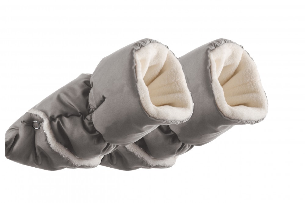 babashop.hu - Nuvita kézmelegítő kesztyű babakocsira - Melange Light Grey
