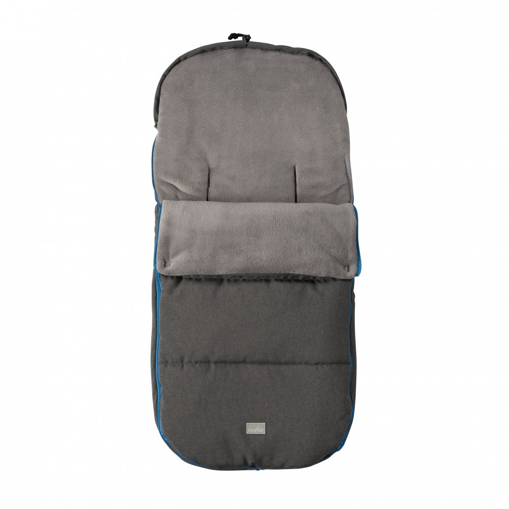 babashop.hu - Nuvita Smart bundazsák 100cm - Melange Dark Grey / Grey - 9585