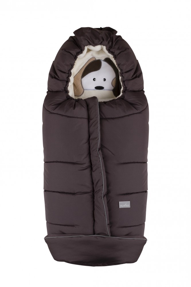 babashop.hu - Nuvita Junior Cuccioli bundazsák 100cm - Dog Taupe / Beige - 9605