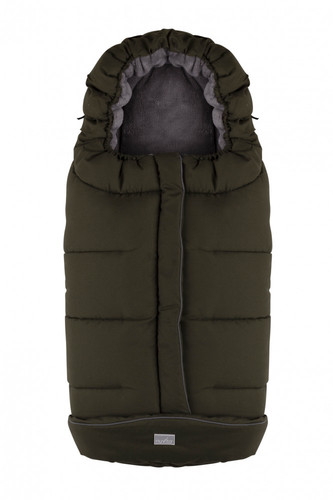 babashop.hu - Nuvita Junior City bundazsák 100cm - Dark Green / Grey - 9545