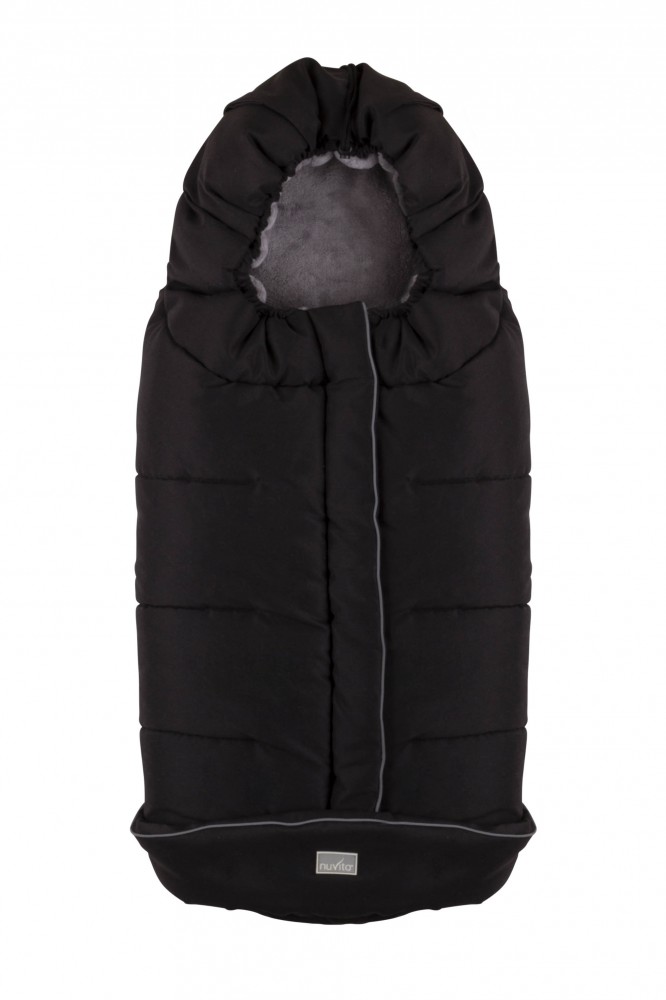 babashop.hu - Nuvita Junior City bundazsák 100cm - Black / Grey - 9545