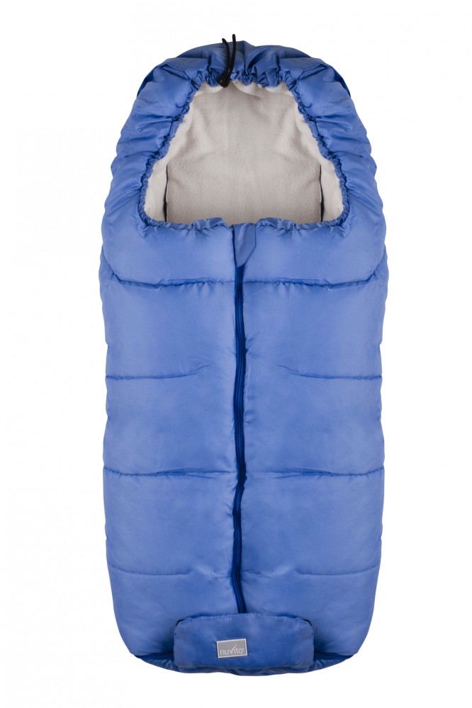 babashop.hu - Nuvita Junior Essential bundazsák 100cm - Niagara Blue / Beige - 9445