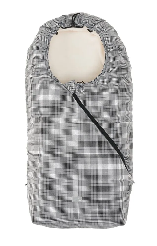 babashop.hu - Nuvita AW Junior Pop bundazsák 100cm - Prince of Wales / Beige - 9635