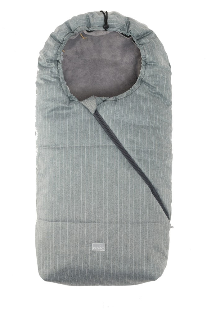 babashop.hu - Nuvita Junior Pop bundazsák 100cm - Pinstripe Gray / Gray - 9635