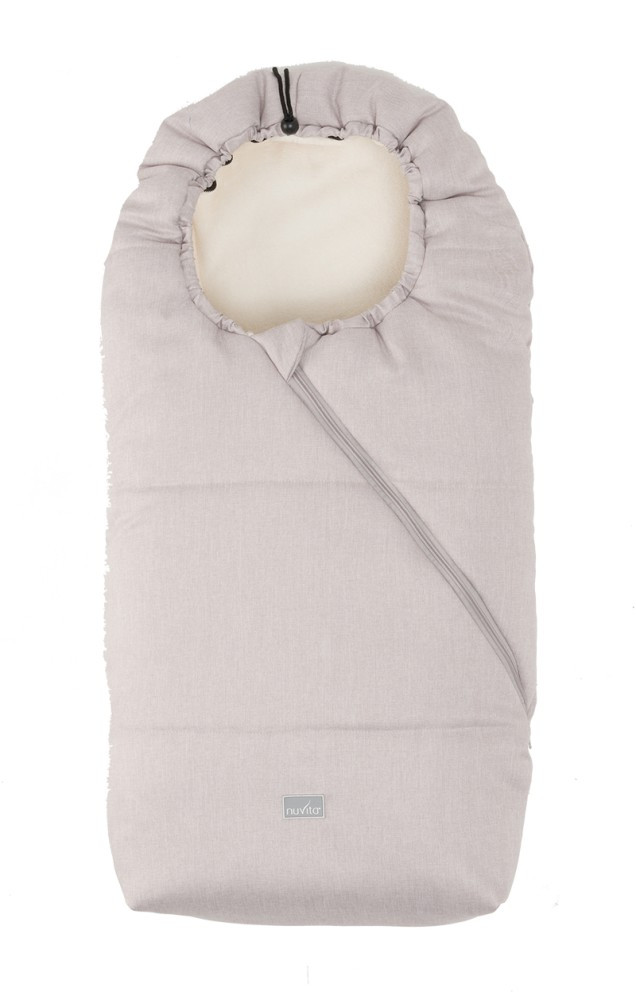babashop.hu - Nuvita Junior Pop bundazsák 100cm - Melange Pink / Beige - 9635